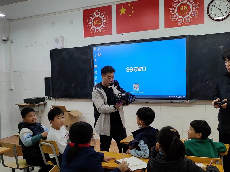 6t体育走进郑东新区实验学校开展科普活动