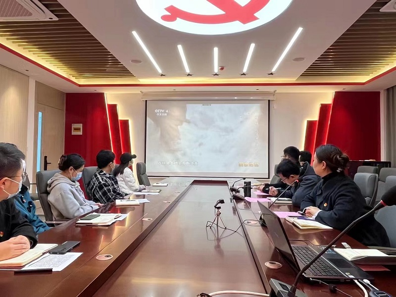 6t体育党总支组织召开学习习近平总书记视察安阳重要讲话精神暨红旗渠精神专题学习会